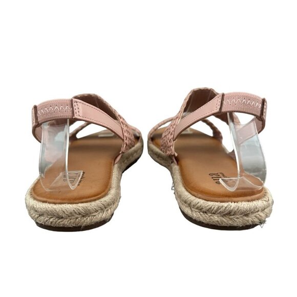 a.n.a. A New Approach Sandals Flatform Beatrice Model Pink Blush Women's Size 9M - Picture 10 of 12